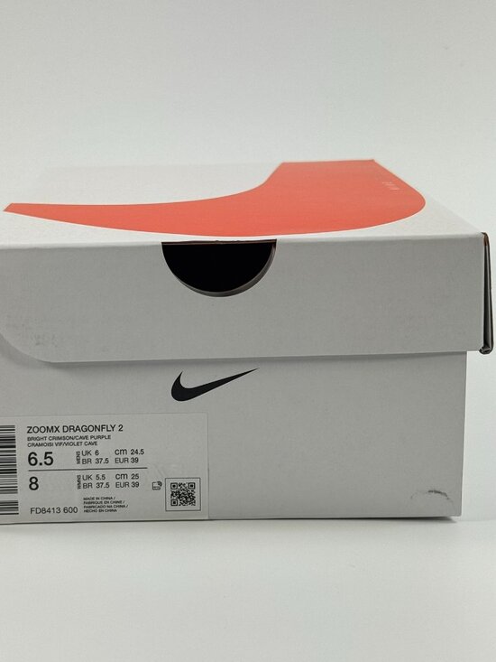Nike ZoomX Dragonfly 2 \'Bright Crimson Lime Blast\' FD8413-600 Multi Size main image 7